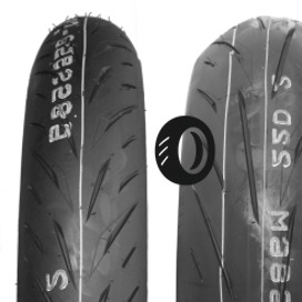 Foto pneumatico: BRIDGESTONE, BATTLAX S22 HYPERSPORT 110/70 R17 54H Quattro-stagioni