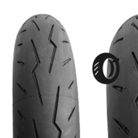 Foto pneumatico: PIRELLI, DIABLO ROSSO IV 110/70 R17 54H Quattro-stagioni