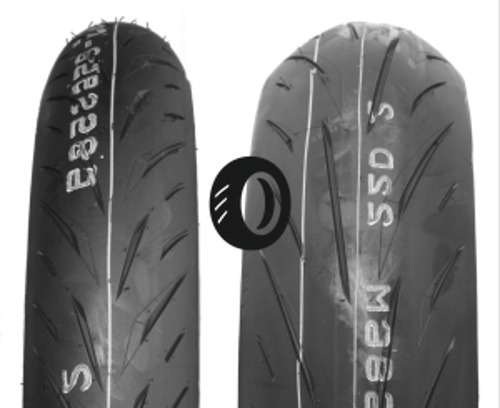 Foto pneumatico: BRIDGESTONE, BATTLAX S22 HYPERSPORT 120/70 R17 58W Quattro-stagioni