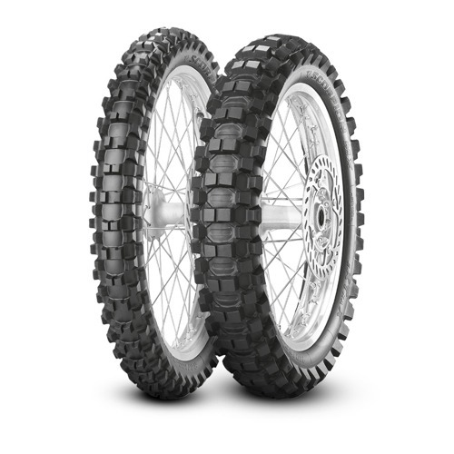 Foto pneumatico: PIRELLI, SCORPION MX 410 SOFT REAR NHS (TT) 100/90 R19 57M Estive